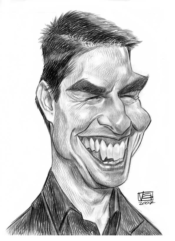 Simple Caricature Drawing - Drawing caricatures can be a fun and